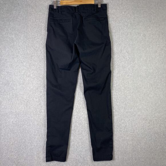 Lululemon Mens 30 Black Commission Pant Classic Swift Cotton 34" - Picture 4 of 9